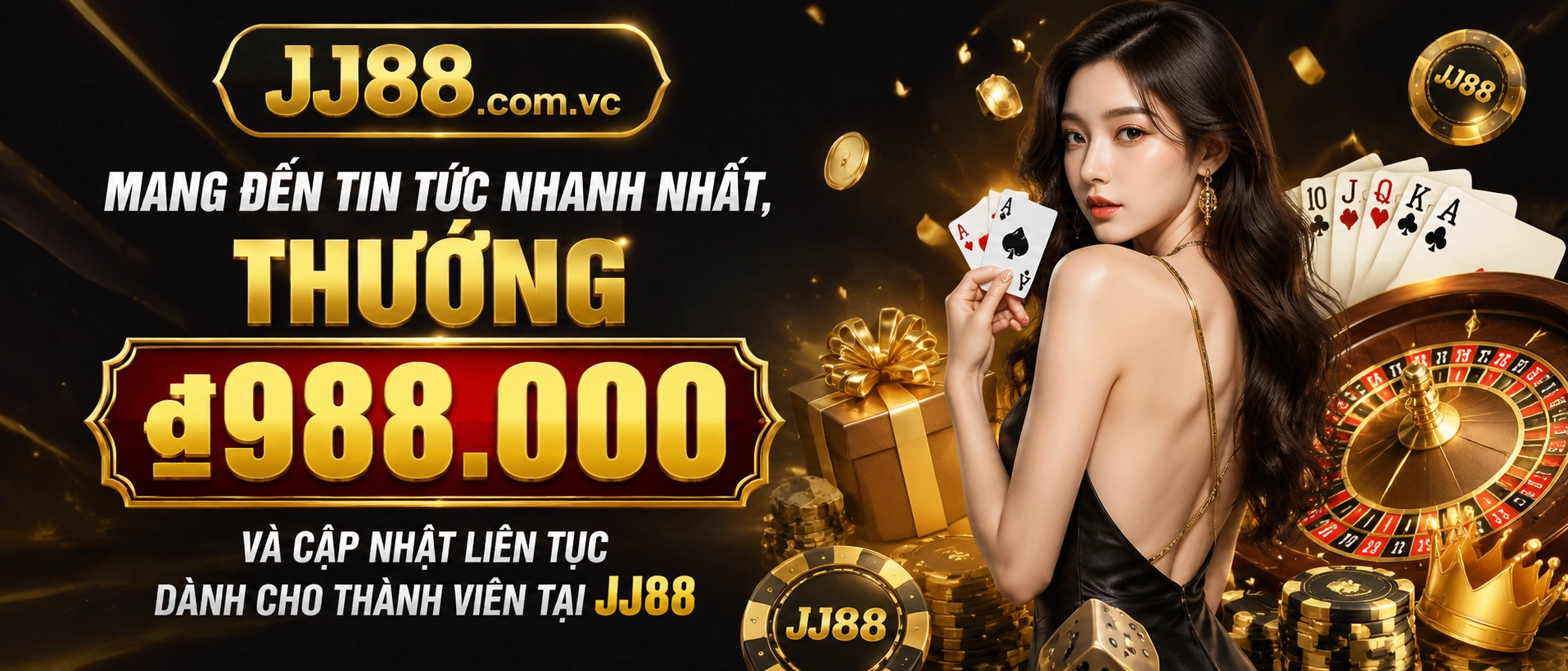 Bảng tin VIP và hoàn tiền cho người chơi JJ88